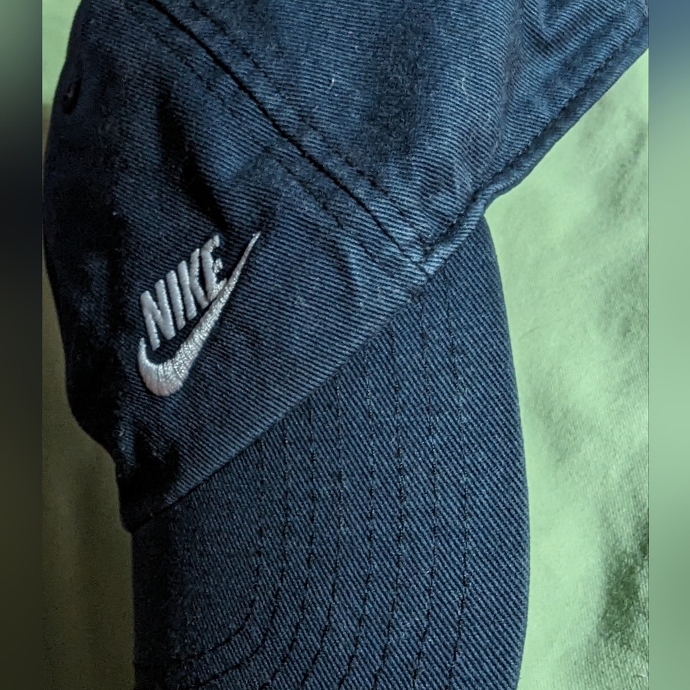 Nike hat ball cap adjustable back strap one size fits most Navy - Picture 4 of 12